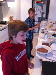 school holiday activity idea kids cooking invention test