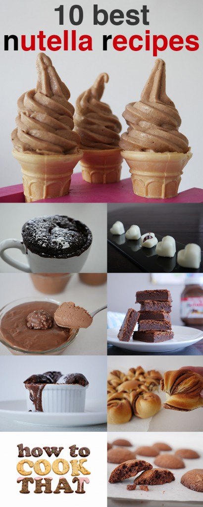 10 best nutella recipes ann reardon howtocookthat