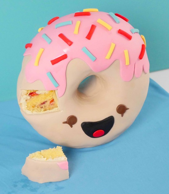 3D donut cake ann reardon how to