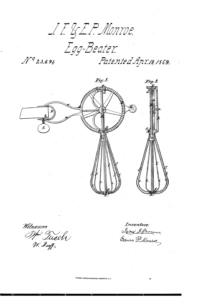 invention of rotary egg beater