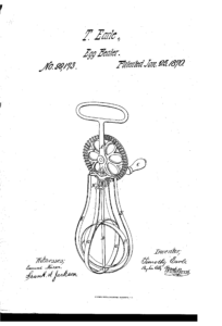 invention of rotary egg beater