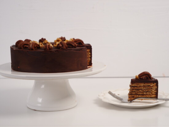 Bulgarian Garash Cake